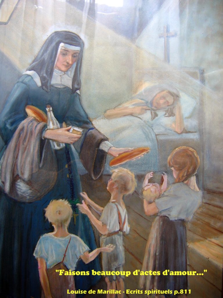 Sainte Louise de Marillac, fondatrice des Filles de la Charité (chansons + chronique radio