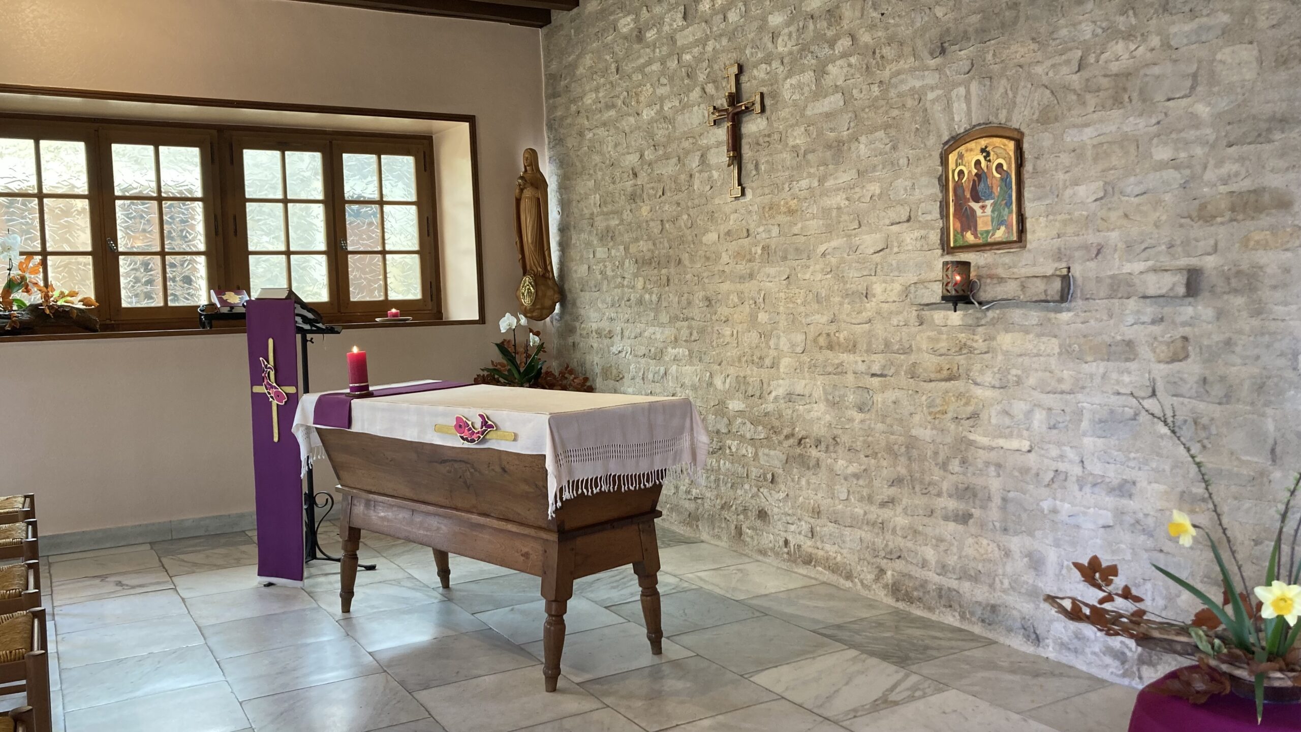 Célébration de Carême à FainlèsMoutiers Filles de la Charité de